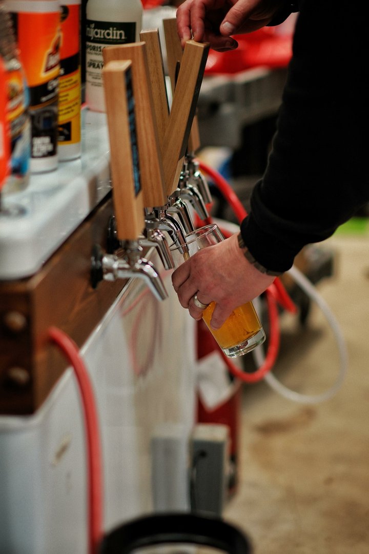 The Smiley Viking Brewhouse taps